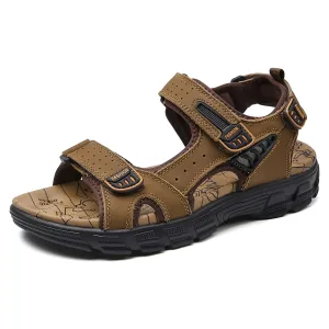 leather sandals, summer sandals, outdoor sandals, lightweight sandals, casual sandals