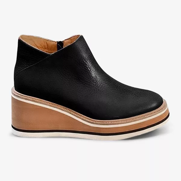Women’s Wedge Ankle Boots High Platform Shoes