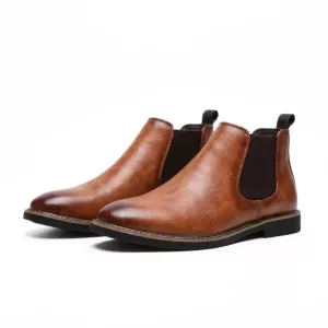 Stylish Ankle Chelsea Boots Comfortable Smart Shoes for Men