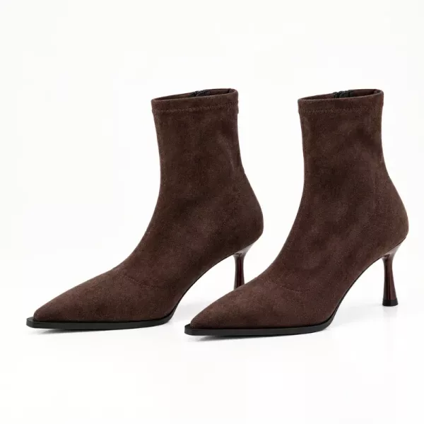 pointed high heel boots, pointed toe stiletto boots