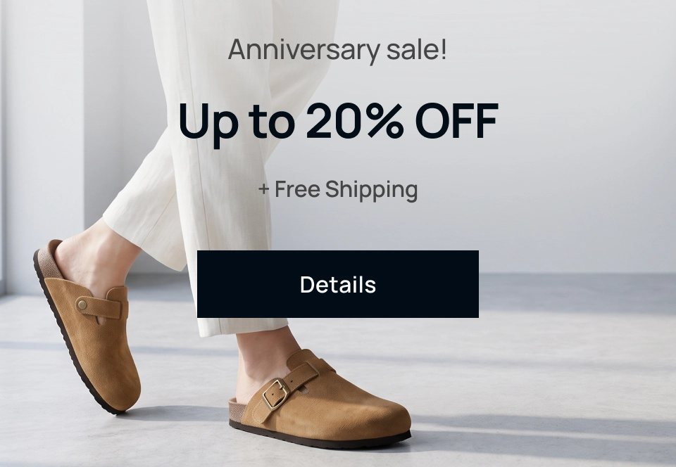 Anniversary sale — up to 20% off